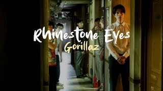 Gorillaz  Rhinestone Eyes Lyrics Terjemahan Indonesia [upl. by Brunhilda320]