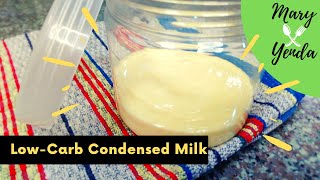 Homemade Low Carb Condensed Milk [upl. by Deeas511]