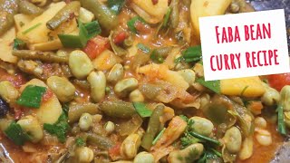 Easiest recipe  faba bean curry super food 😋 [upl. by Ceciley]