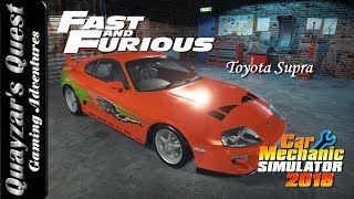 CMS 2018 Fast amp Furious  Toyota Supra [upl. by Annoyik]