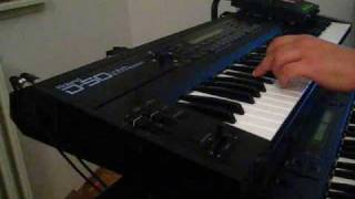 Roland D50 Jarre sounds [upl. by Marsiella]