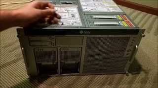 Fujitsu  Oracle  Sun SPARC Enterprise M4000  Episode 1 [upl. by Kaycee]