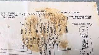 D104 Astatic microphone wiring diagram amp amplified version Rev 1 [upl. by Antonetta94]