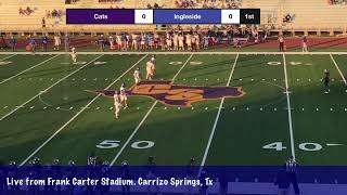 Carrizo Springs vs Ingleside Mustangs [upl. by Basso311]