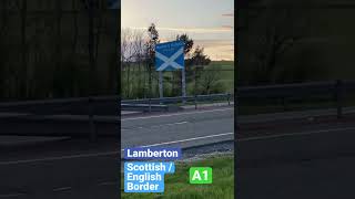 Travel UK│Schottischenglische Grenze A1 Lamberton [upl. by Neoma]