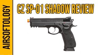 SP01 Shadow A Dual Powered Airsoft Pistol  CO2 amp Green Gas  Airsoftology Review [upl. by Elleral]