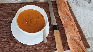 soupe de lentilles rouge turque شوربة العدس الأحمر التركية [upl. by Norwood393]