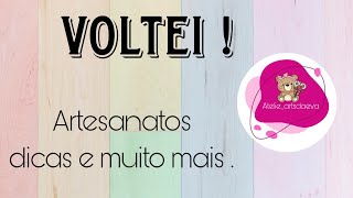 Voltei  Vou te mostrar como trabalho fazendo meus recursos Pedagógico artesanato trabalhoemcasa [upl. by Soelch]