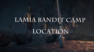 Assassins Creed Odyssey  Lamia Bandit Camp Location [upl. by Bodkin]