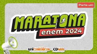 Maratona Enem 2024  UniCatólica [upl. by Jerol]