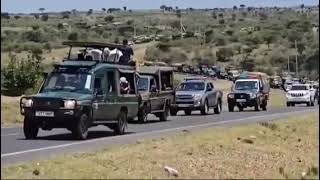 Narok Governors convoy to a public event [upl. by Harve]