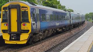 A very wet Kirkcaldy Train Station  22nd May 2024 [upl. by Zeeba]