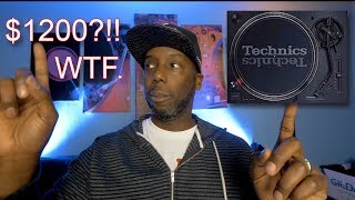 Technics 1200 MK7 and Reloop RP800 MK2  New Turntables for 2019 Technics list price is INSANE [upl. by Christye]