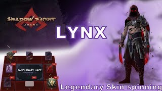 How Much it Cost to Get LYNX Legendary SkinThe NAMESTEALER  SHADOW FIGHT 4 ARENA [upl. by Radborne]