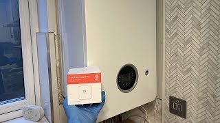 Hive Thermostat Mini Installation In 10 Mins  Combi Boiler Wiring  Worcester 2000 [upl. by Arracat15]