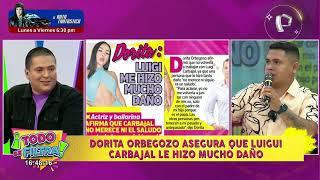 Luigi le responde fuertemente a Dorita Orbegoso “Quiere tapar los hechos que una vez hizo” [upl. by Yllier948]