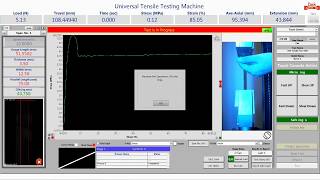 Tensile Test  Universal Testing Machine  Video Extensometer  Dak System Inc [upl. by Riella]