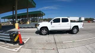 K9 Inspection US Border Patrol Checkpoint Falfurrias Texas 9 March 2024 GX012699 [upl. by Ellenrad]