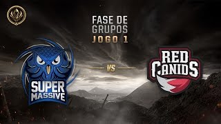 SuperMassive x Red Canids Fase de Entrada  Dia 1  MSI 2017 [upl. by Legim549]