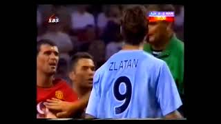 Roy Keane and Beckham confronts Zlatan Ibrahimović mostly Beckham [upl. by Chaney897]