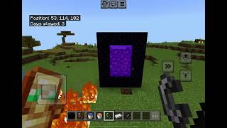 How to make a Nether Portal [upl. by Enneillij]