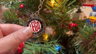 LEGO Christmas tree idea buildable ornaments keychains and LEGO rare Hallmark collectibles [upl. by Nyra]