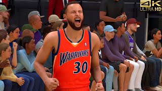 NBA 2K24 PS5 AllTime Warriors vs AllTime Kings 4K ULTRA HD  GODLIKE QUALITY [upl. by Delaine129]