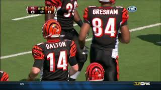 2011 Week 3  49ers  Bengals [upl. by Louisette]