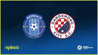 2024 NPLMVIC Round 1 Avondale FC v Dandenong City SC [upl. by Uahc800]