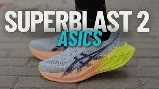 ASICS Superblast 2 REVIEW la perfección para correr a ritmos muy variados [upl. by Arlon]