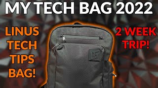 Whats In My Tech Bag 2022  New Linus Tech Tips Backpack [upl. by Sherrard866]