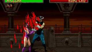 Mortal Kombat 2 Arcade  Playthrough XBOX 360 [upl. by Cordey]