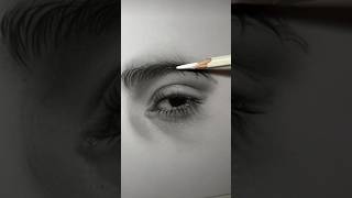 Drawing realistic eye Quick sketch siefeldeenarts shorts short sketching arts drawing [upl. by Lledor562]