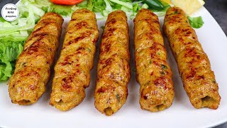 Perfect Chicken Seekh Kabab Steam amp Store Frozen Recipe With Special Chutney By Cooking With Passion [upl. by Adnarb]