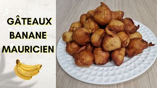 Gâteaux Bananes Mauricien 😋🍌 [upl. by Anifur]