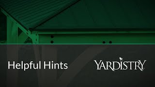 12 x 14 Yardistry Gazebo  Helpful Hints [upl. by Annitsirhc]