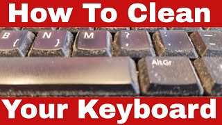 How to Clean Laptop Keyboard – The Easy Way Without Damaging It [upl. by Onaicul]