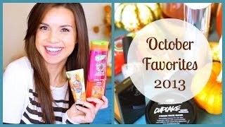 October Favorites ♥ 2013 [upl. by Kern]