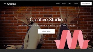 Build an Agency Website Theme With Materialize CSS 100 [upl. by Ecyac577]