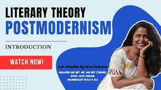 Postmodernism as a Literary Theory ugcnetjrf ugcnetenglish postmodernism literarytheory [upl. by Aihsatsan]