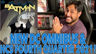 New DC Omnibus Absolutes and Deluxe Editions 4th Quarter 2021 [upl. by Arodnap453]