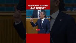 Özgür Özel Recep Tayyip Erdoğana meydanı dar ederiz Haddini bilsin [upl. by Jobey246]