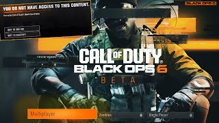 HOW TO DOWNLOAD quotBLACK OPS 6quot MP BETA ON STEAM  FIX ISSUES STEAM TUTORIAL [upl. by Sylado]