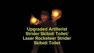 Artillerist Strider Skibidi Toilet Version Song [upl. by Cestar883]