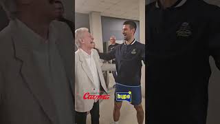 Novak Djokovic i Miroslav Ilic zapevali u glas Dve legende novakdjokovic miroslavilic hypetv [upl. by Akemehs]