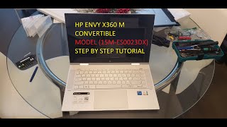 HP ENVY X360 M CONVERTIBLE MODEL 15MES0023DX LCD Screen Replacement DYI Easy Step By Step Guide [upl. by Eloccin183]