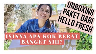 UNBOXING PAKET DARI HELLO FRESH  KOK BERAT BANGET APASIH ISINYA  TIPS MUDAH CARA BASMI KUMAN [upl. by Refinne]