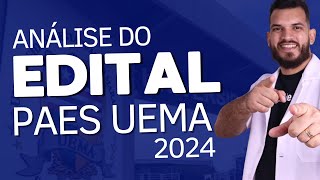 Edital PAES UEMA 2024  Comentário geral [upl. by Libby]