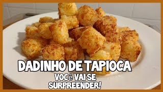 Dadinho de tapioca  VOCÊ VAI SE SURPREENDER [upl. by Iharas]