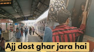 🥺AJJ MERA DOST GHAR KYON JA RAHA HAI AchaanakAmbala cantt Railway Station [upl. by Lindsley]